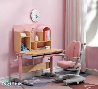 Bàn học thông minh chống gù chống cận Dolphin Dol-4 (100 x 60 cm)