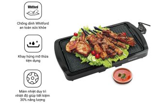 Bếp nướng điện Nagakawa NAG3101, hàng chính hãng bảo hành 12 tháng