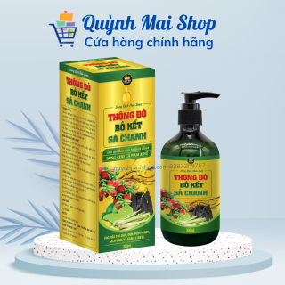 Dầu gội thảo dược Thông Đỏ Bồ Kết Sả Chanh LUCKY WAY 300ml