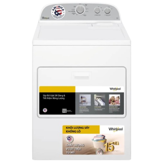 Máy sấy thông hơi Whirlpool 15 Kg 3LWED4815FW Mới 2021
