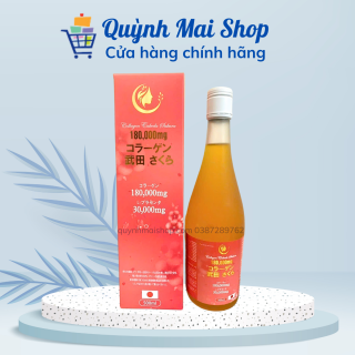 Nước uống trắng da Collagen TAKEDA SAKUZA 180,000mg – Chai 500ml