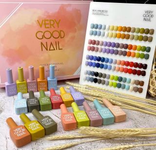 Set sơn gel Very Good Nail 60 màu tặng kèm base, top và bảng màu
