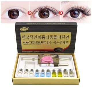 Set uốn mi Collagen Hàn Quốc cao cấp bộ đầy đủ cả trục uốn và thuốc uốn 