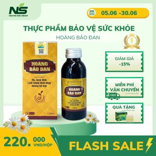 Siro ho Bổ phế long đờm giảm ho HOÀNG BẢO ĐAN