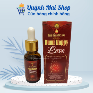 Tinh dầu nước hoa vùng kín Dumi Happy Love quyến rũ, nồng nàn 15ml