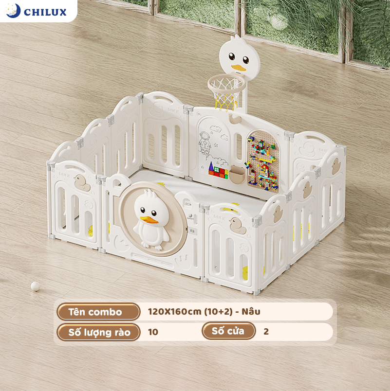 Quây bóng đa năng Chilux Q3 – Mẫu vịt nâu